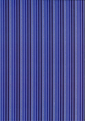 Picture of BLUE STRIPED GIFT WRAPPING PAPER